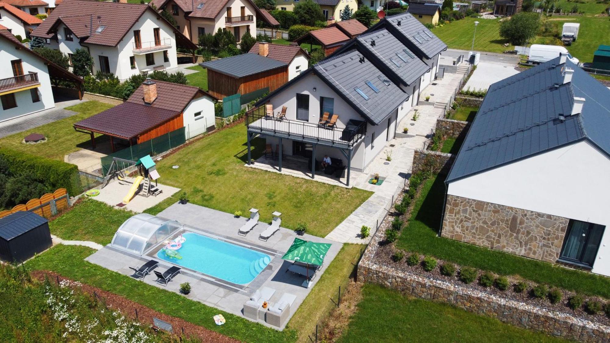 Apartmanove Domy Lipno 1 Фримбурк Экстерьер фото