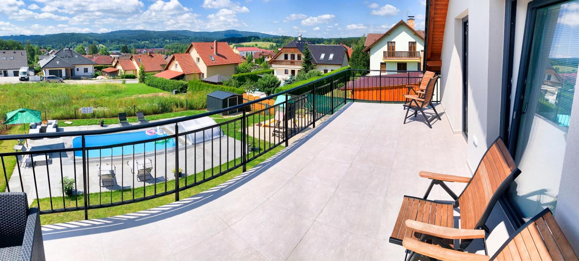 Apartmanove Domy Lipno 1 Фримбурк Экстерьер фото